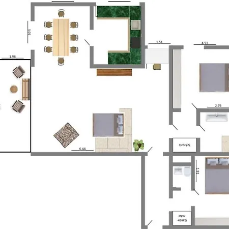 Διαμέρισμα Ruhiges Penthouse Mit Weitblick Γκέτινγκεν